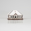 Puzzle 3D Lemn -  Casuta - 10 cm