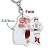 Breloc 2 țărănei - Personalizabil