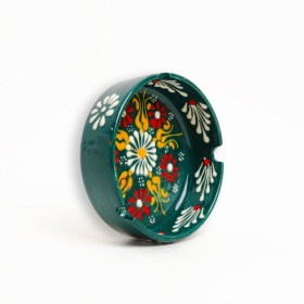 Scrumiera din ceramica decorata - 11 cm x 3,5 cm