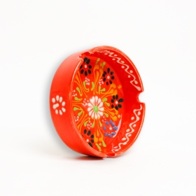 Scrumiera din ceramica decorata - 11 cm x 3,5 cm