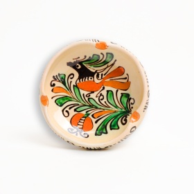 Scrumiera din ceramica decorata - 11 cm x 3,5 cm
