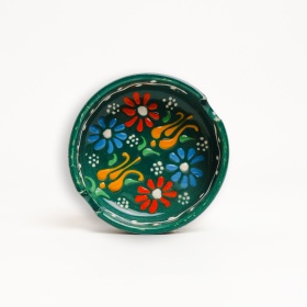 Scrumiera din ceramica decorata - 8 cm x 3 cm