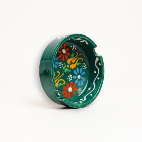 Scrumiera din ceramica decorata - 8 cm x 3 cm