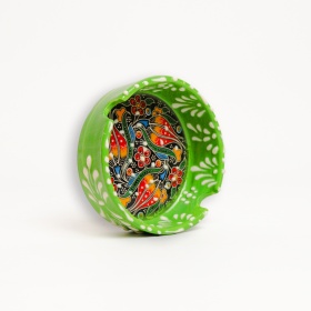 Scrumiera din ceramica decorata - 8 cm x 3 cm
