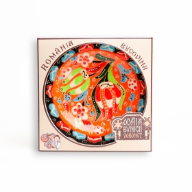 Farfurie ornamentala din ceramica - 13 cm