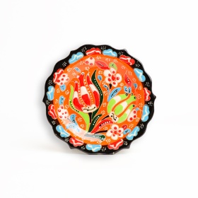 Farfurie ornamentala din ceramica - 13 cm