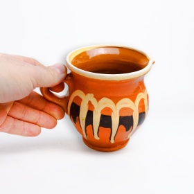 Cana din ceramica - 12 cm x 10 cm - 350 ml