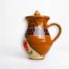 Cana din ceramica corund cu motive traditionale - 1L