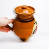 Cana din ceramica corund cu motive traditionale - 2L