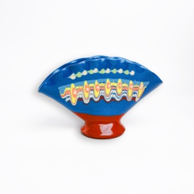 Suport pentru servetele din ceramica cu model traditional