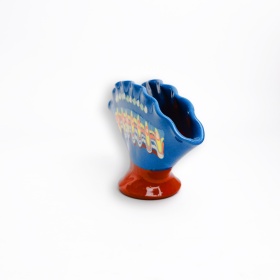 Suport pentru servetele din ceramica cu model traditional