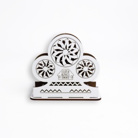 Suport pentru servetele logo Odaia Bunicii Voronet