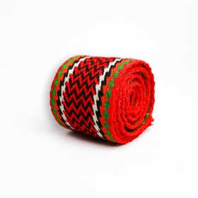 Brau traditional de lana tesut- 148cm x 8cm