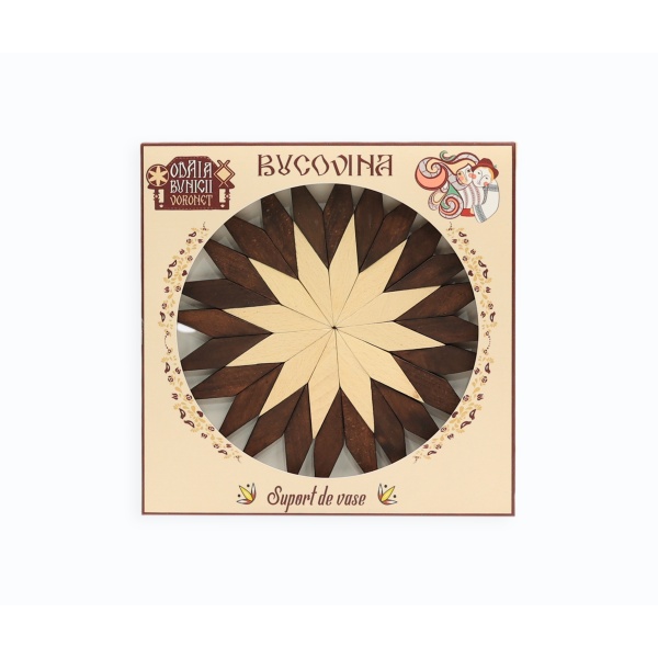 Suport pentru oale din lemn - 15,5 cm