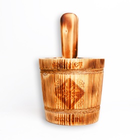 Galetusa din lemn cu separeuri Voronet Bucovina