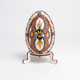 Ou incondeiat cu ceara (gasca) din Bucovina