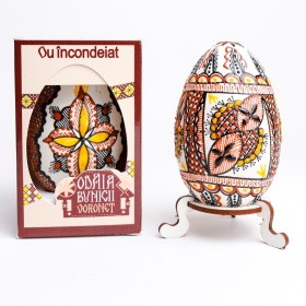 Ou incondeiat cu ceara (gasca) din Bucovina