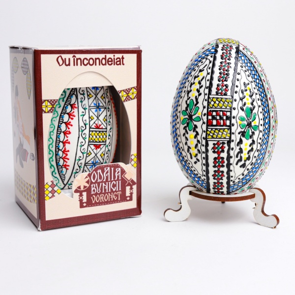 Ou incondeiat cu ceara (gasca) din Bucovina