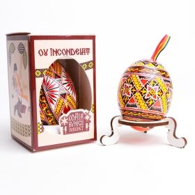 Ou incondeiat cu ceara - din Bucovina