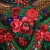 Batic/Esarfa cu franjuri - model floral