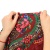 Batic/Esarfa cu franjuri - model floral