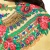 Batic/Esarfa cu franjuri - model floral