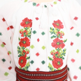 Camasa traditionala brodata la masina