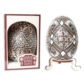 Ou incondeiat cu ceara (gasca) din Bucovina