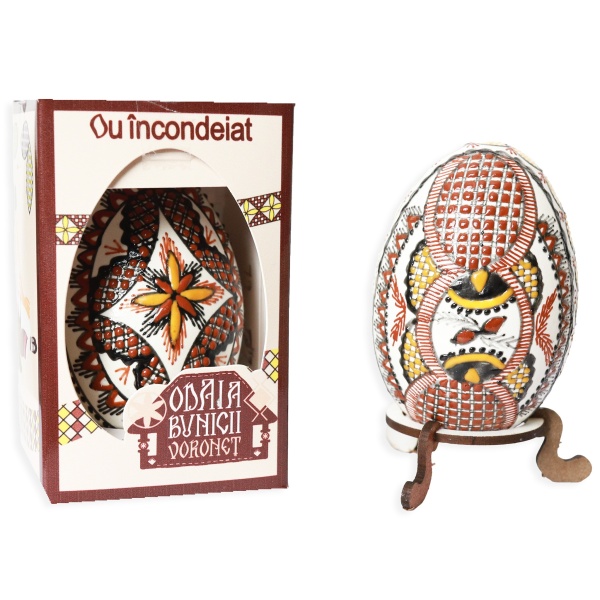 Ou incondeiat cu ceara (gasca) din Bucovina