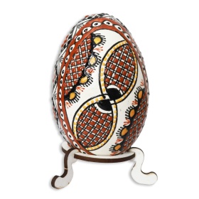 Ou incondeiat cu ceara (gasca) din Bucovina