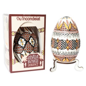 Ou incondeiat cu ceara (gasca) din Bucovina