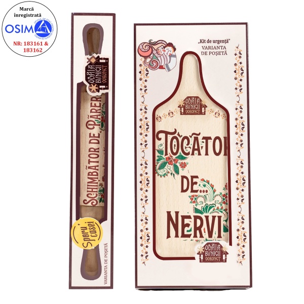 Set Tocator de nervi 20 cm & Schimbator de pareri 22 cm