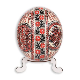 Ou de strut incondeiat cu ceara (in relief) - din Bucovina