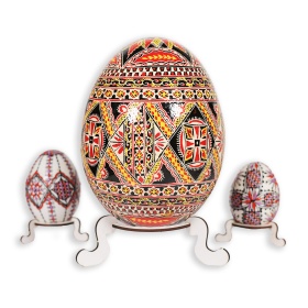 Ou de strut incondeiat cu ceara (in relief) - din Bucovina