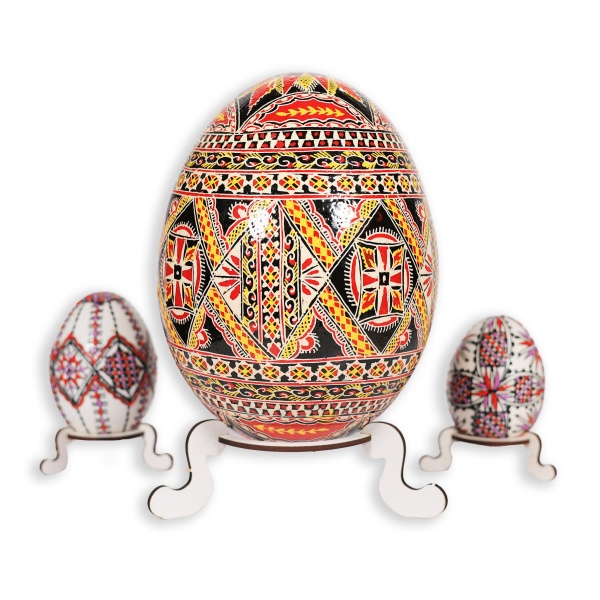 Ou de strut incondeiat cu ceara (in relief) - din Bucovina