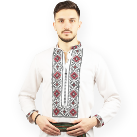 Ie barbateasca traditionala brodata la masina