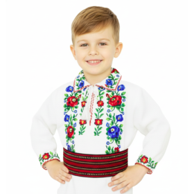 Camasa traditionala brodata la masina