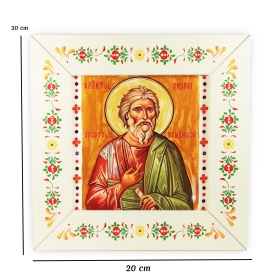 Icoana Sf. Andrei 20cm x 20cm
