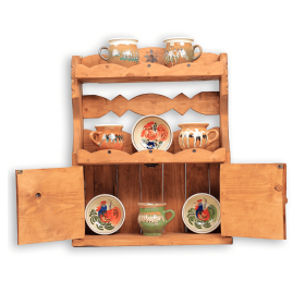 Blidar din lemn masiv 50 cm x 65 cm