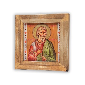 Icoana Sf. Andrei 10cm x 10cm