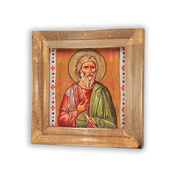 Icoana Sf. Andrei 10cm x 10cm