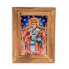 Icoana Sfintei Treimi (decorata pe sticla) 12 cm x 16 cm