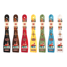 Paleta colorata Voronet