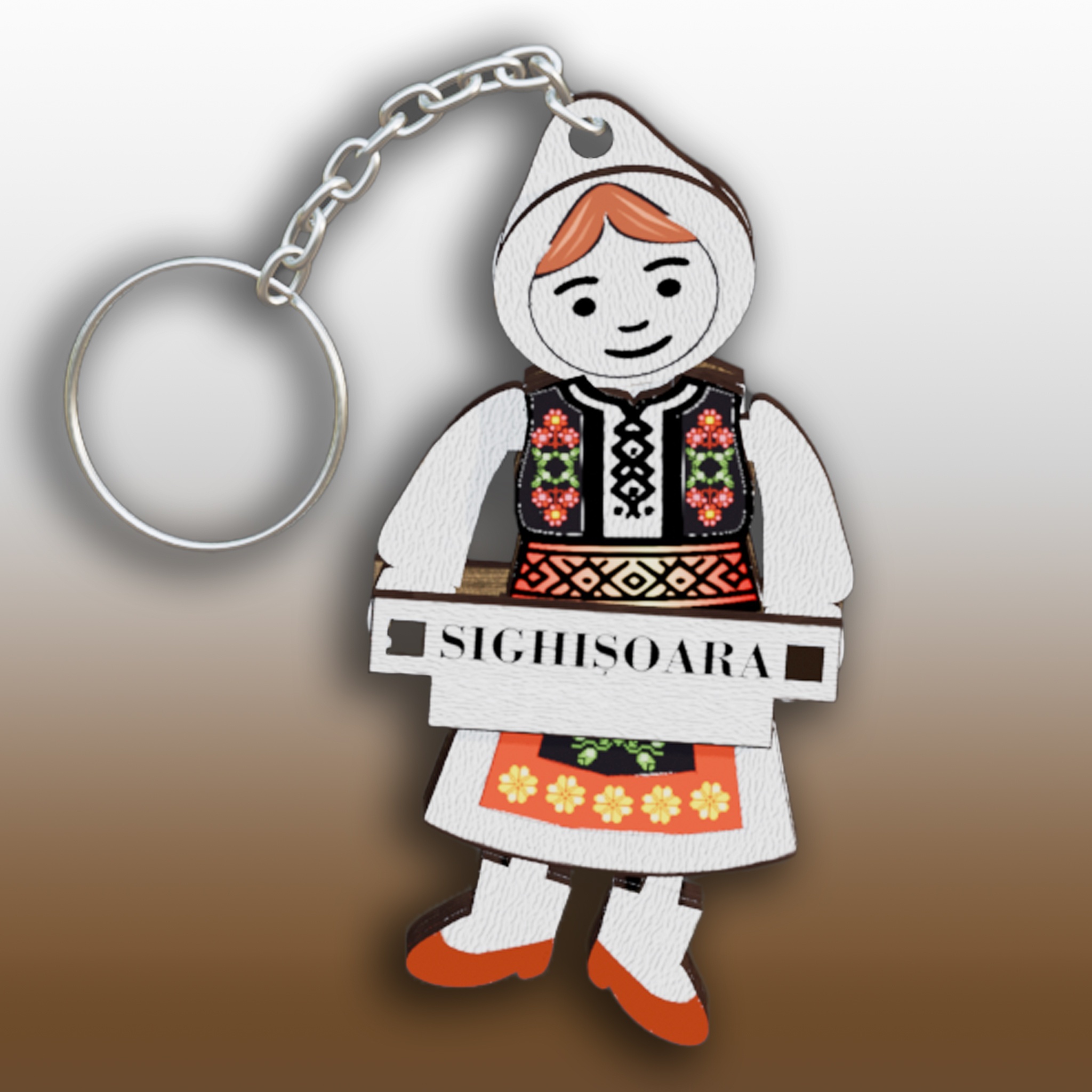 Breloc Țărăncuță - Sighișoara