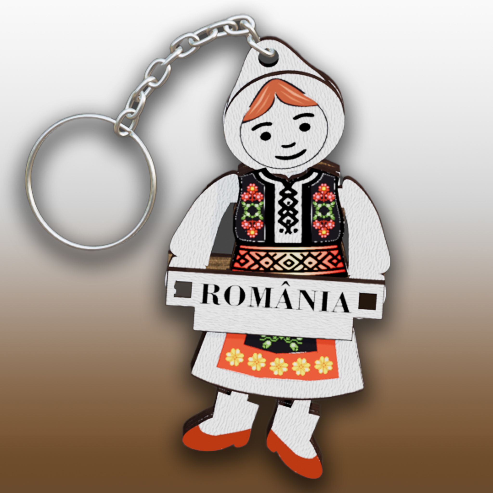 Breloc Țărăncuță - România