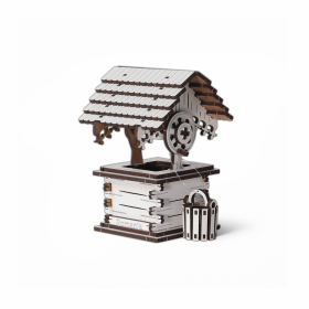 Fantana Lemn 3D - 10cm x 7 cm