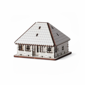 Casuta Lemn 3D - 8 cm