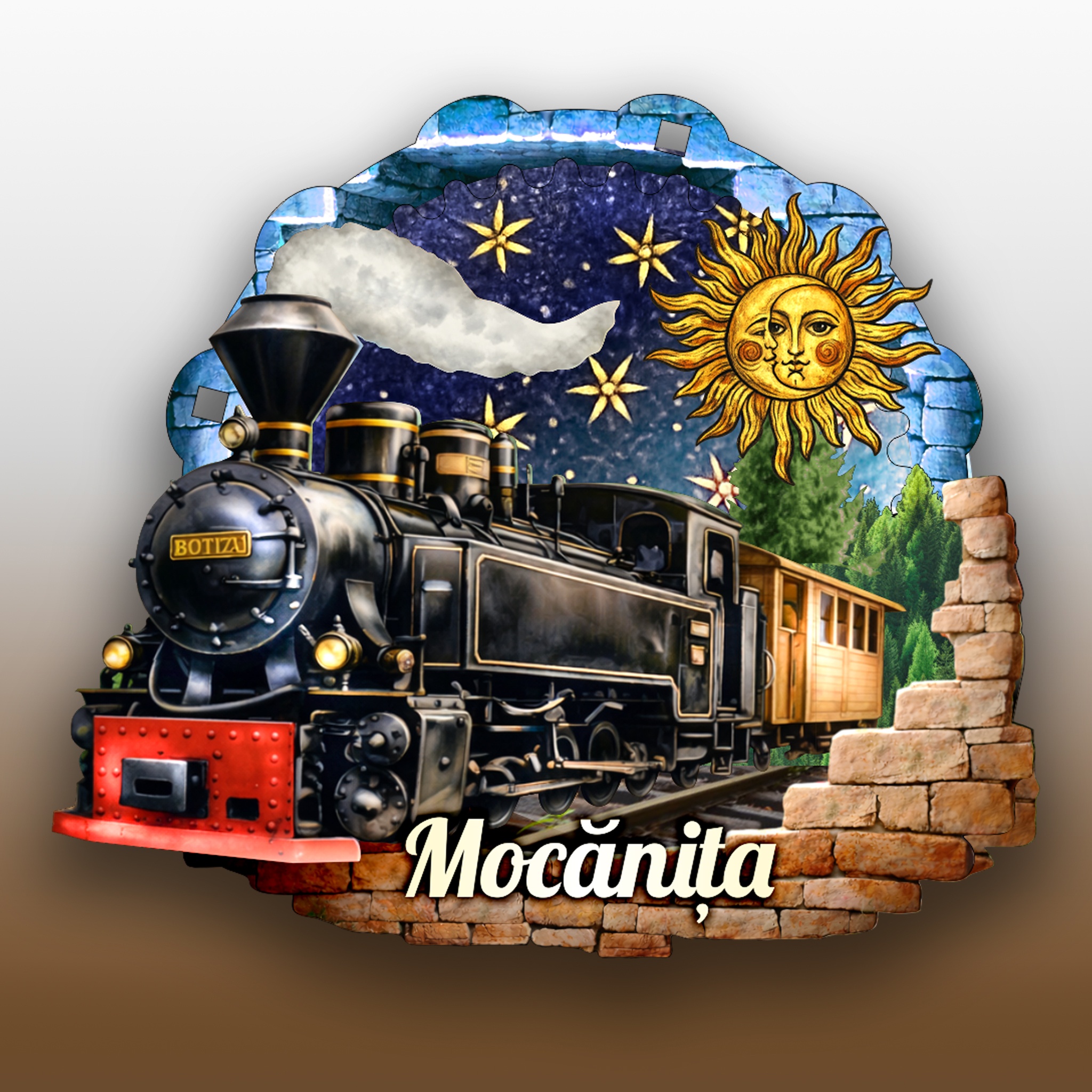 Magnet Maramures - Soare