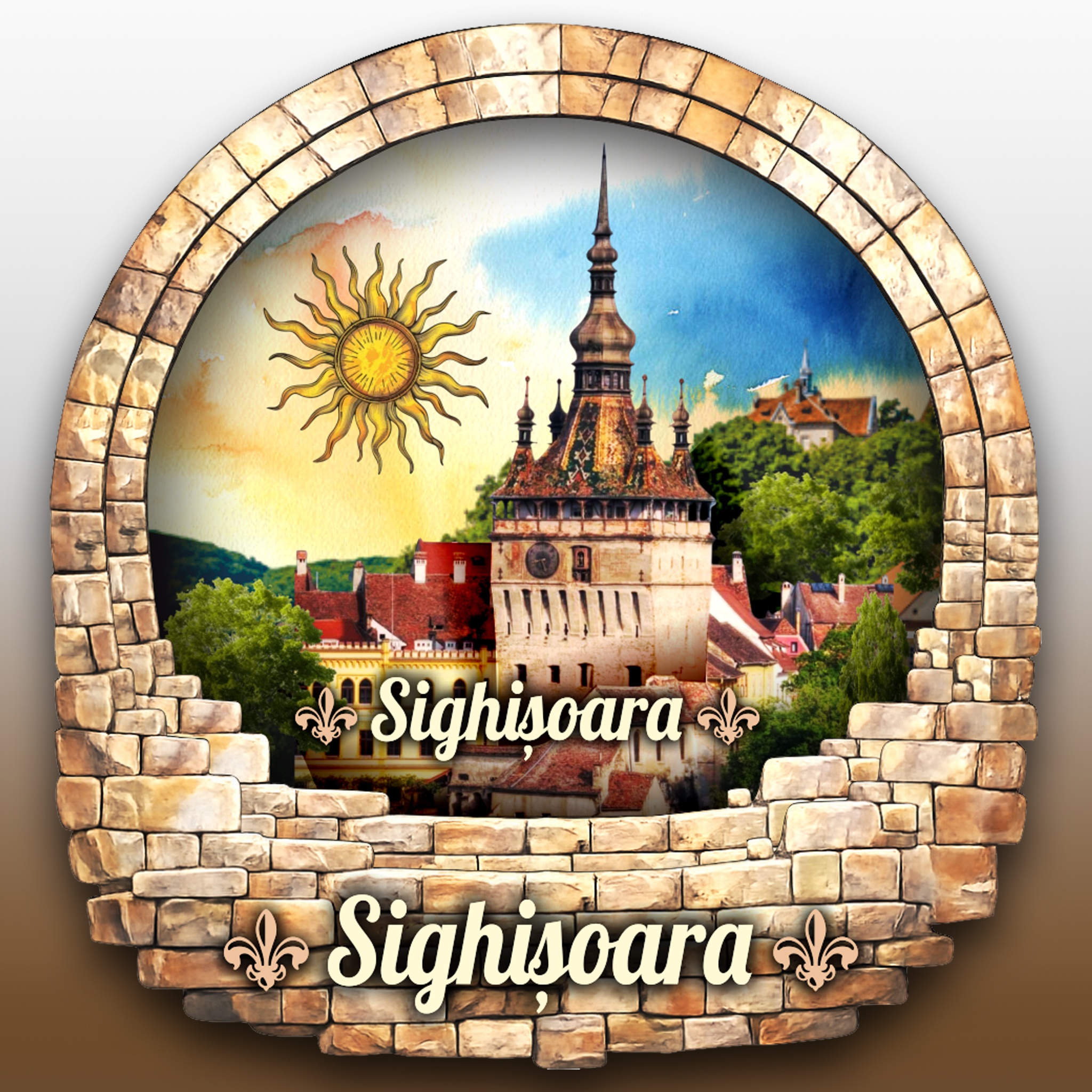 Magnet Sighisoara - Zid