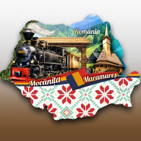 Magnet Maramures - Harta Romaniei